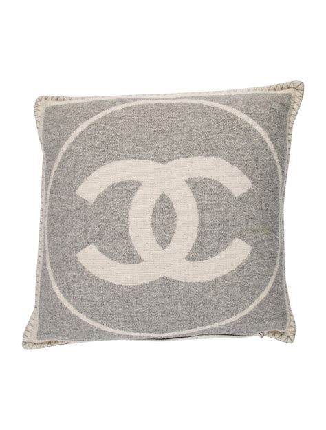 replica chanel throw pillows|real real Chanel pillows.